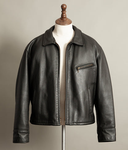 Vintage Schott 681 Single Rider Leather Jacket USA Heavy Cowhide