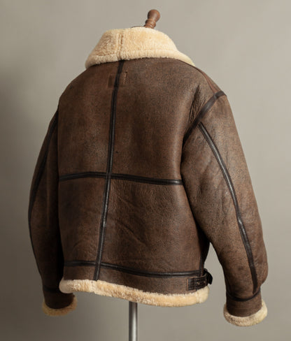 Vintage Avirex Classics B-3 Sheepskin Bomber Jacket USA