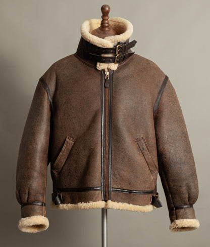 Vintage Avirex Classics B-3 Sheepskin Bomber Jacket USA