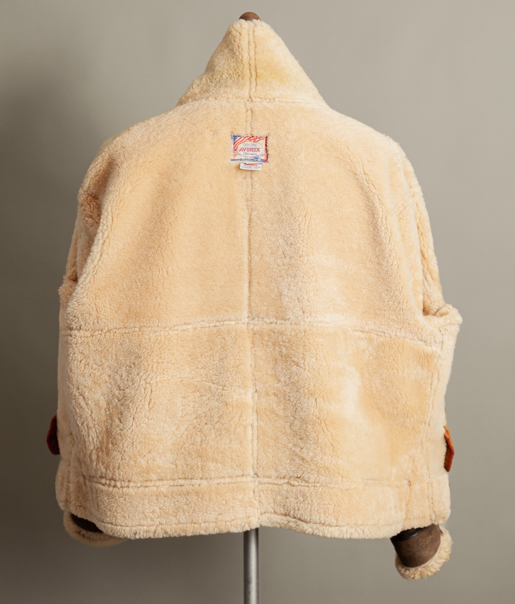 Vintage Avirex Classics B-3 Sheepskin Bomber Jacket USA