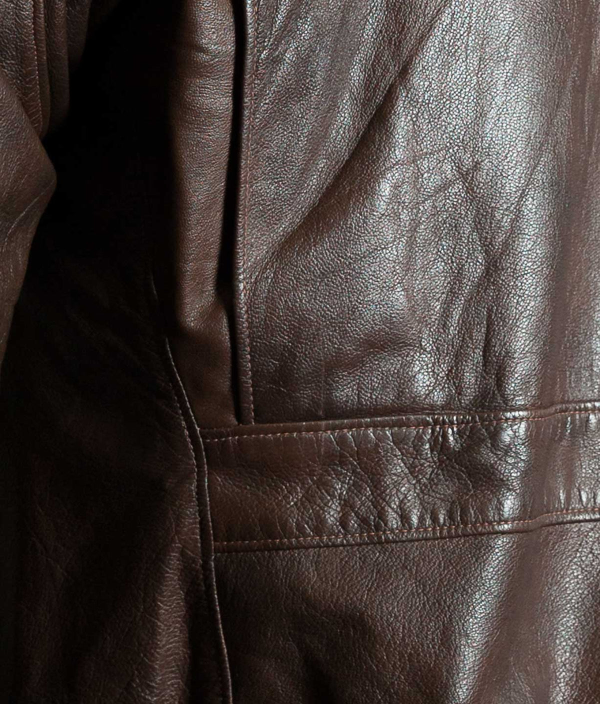 Vintage 1970s Gokey's G-1 Style Goatskin Flying Jacket, Mouton Collar