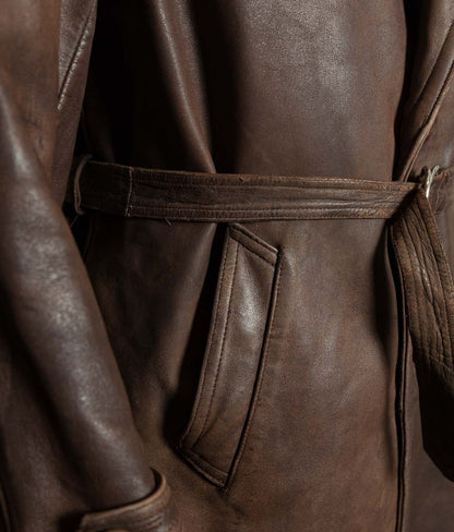 Original 1930s French M1929 Leather Flying Coat