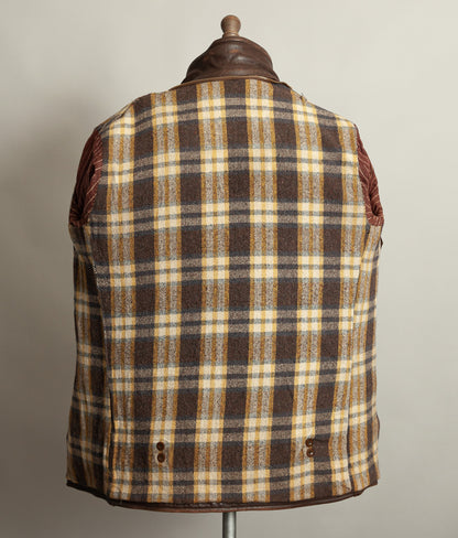 Vintage 1950s French Leather Workwear Jacket Chrome Tanned Cowhide