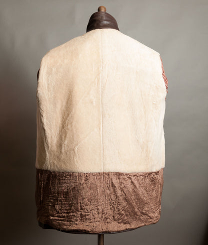 Vintage 1950s French Leather Work Jacket, Cuiram Paris, Éclair Zip