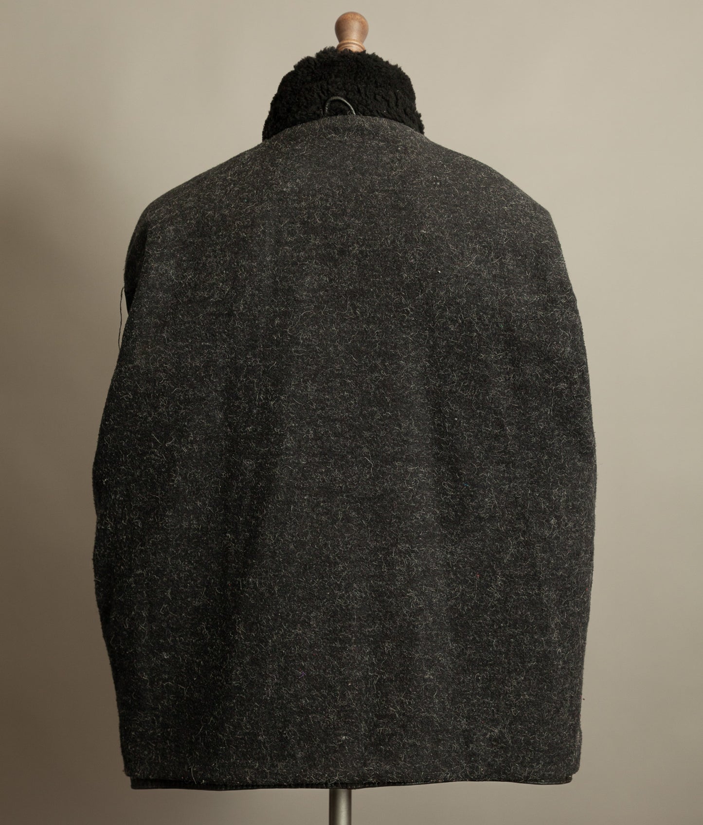 Vintage 1980s WWII Inspired Aviator Leather Jacket in Cowhide