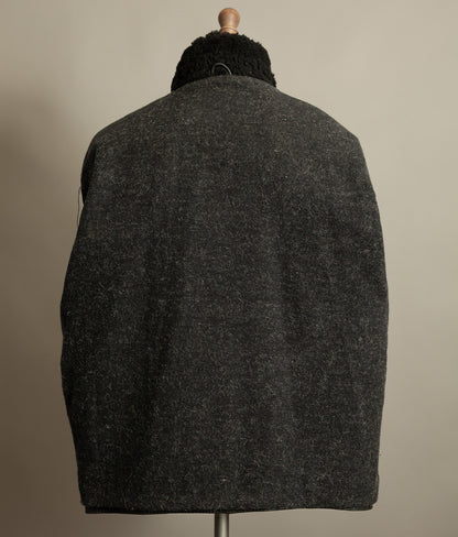 Vintage 1980s WWII Inspired Aviator Leather Jacket in Cowhide