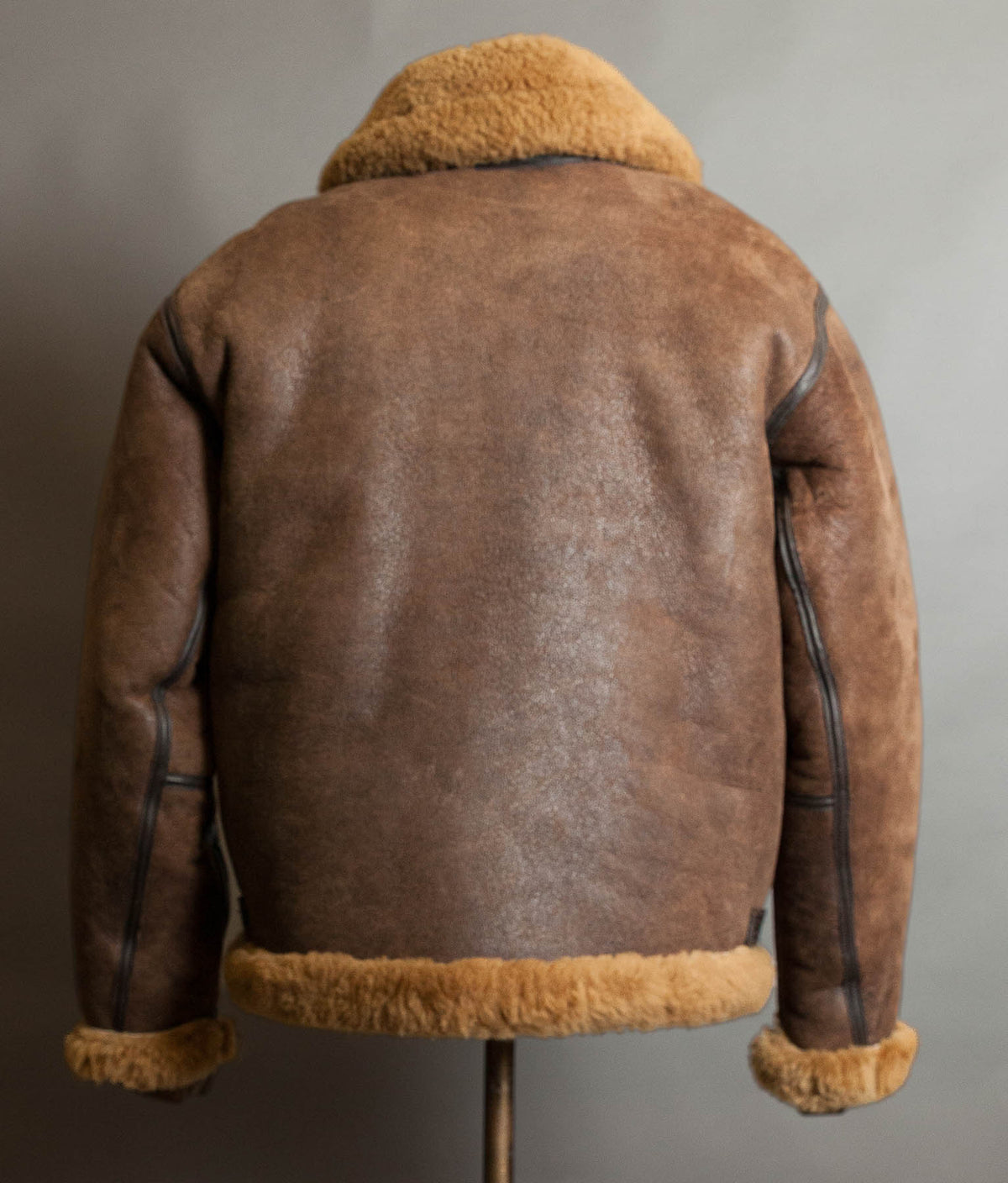 Vintage Cirrus RAF Irvin Sheepskin Shearling Flying Bomber Jacket