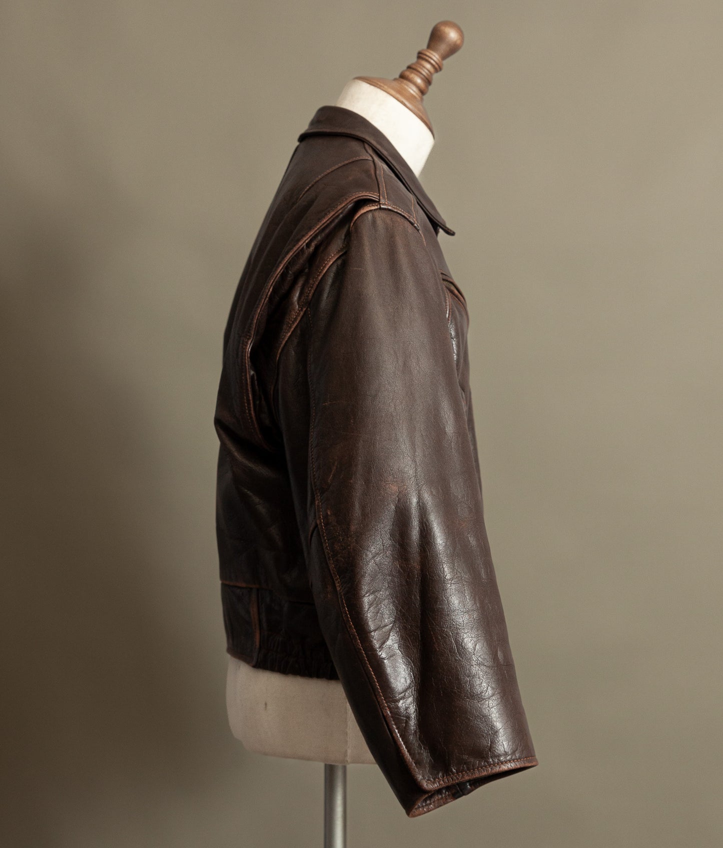 Vintage Stewart Leather Rider Jacket – Windward Style, Scettro Italy