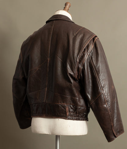 Vintage Stewart Leather Rider Jacket – Windward Style, Scettro Italy