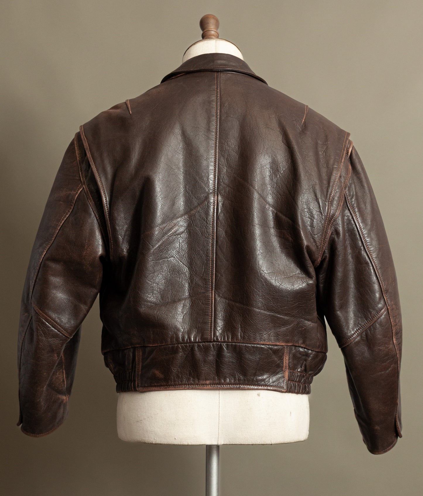 Vintage Stewart Leather Rider Jacket – Windward Style, Scettro Italy