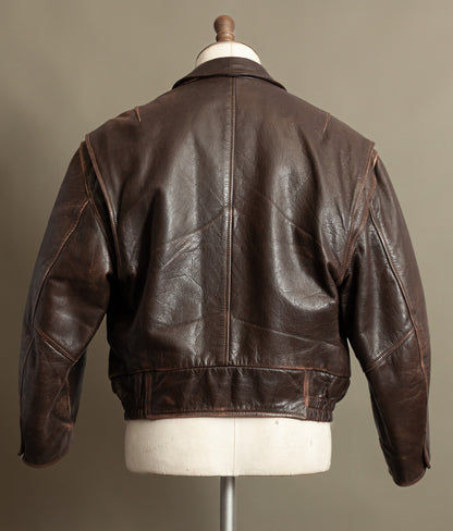 Vintage Stewart Leather Rider Jacket – Windward Style, Scettro Italy