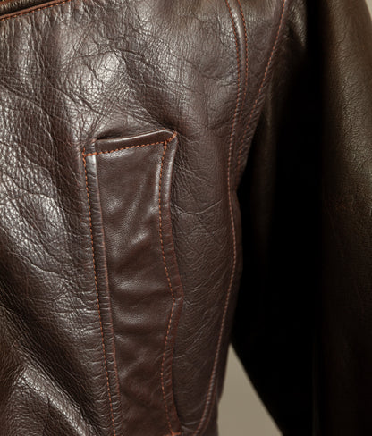 Vintage Stewart Leather Rider Jacket – Windward Style, Scettro Italy