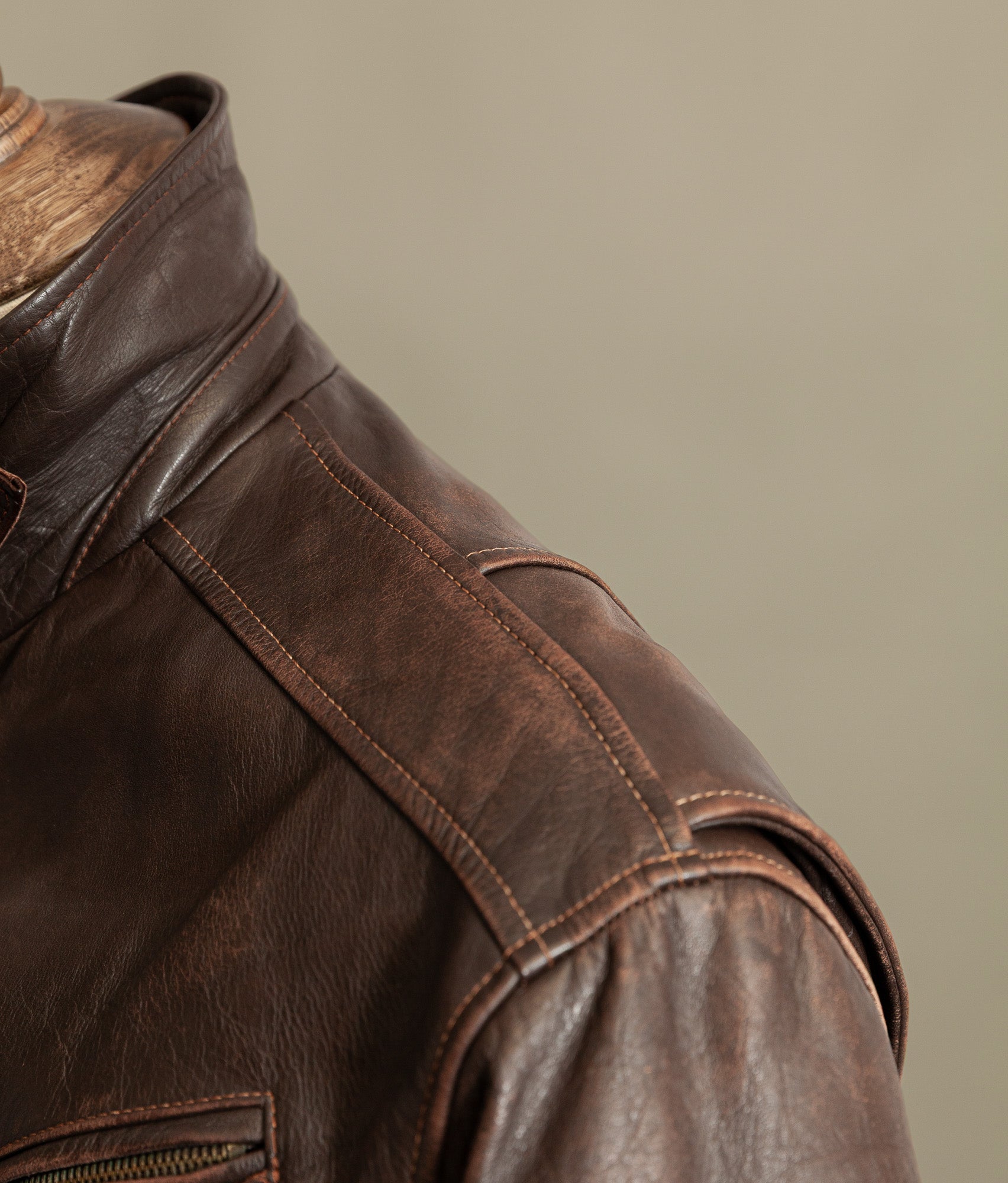 Vintage Stewart Leather Rider Jacket – Windward Style, Scettro Italy