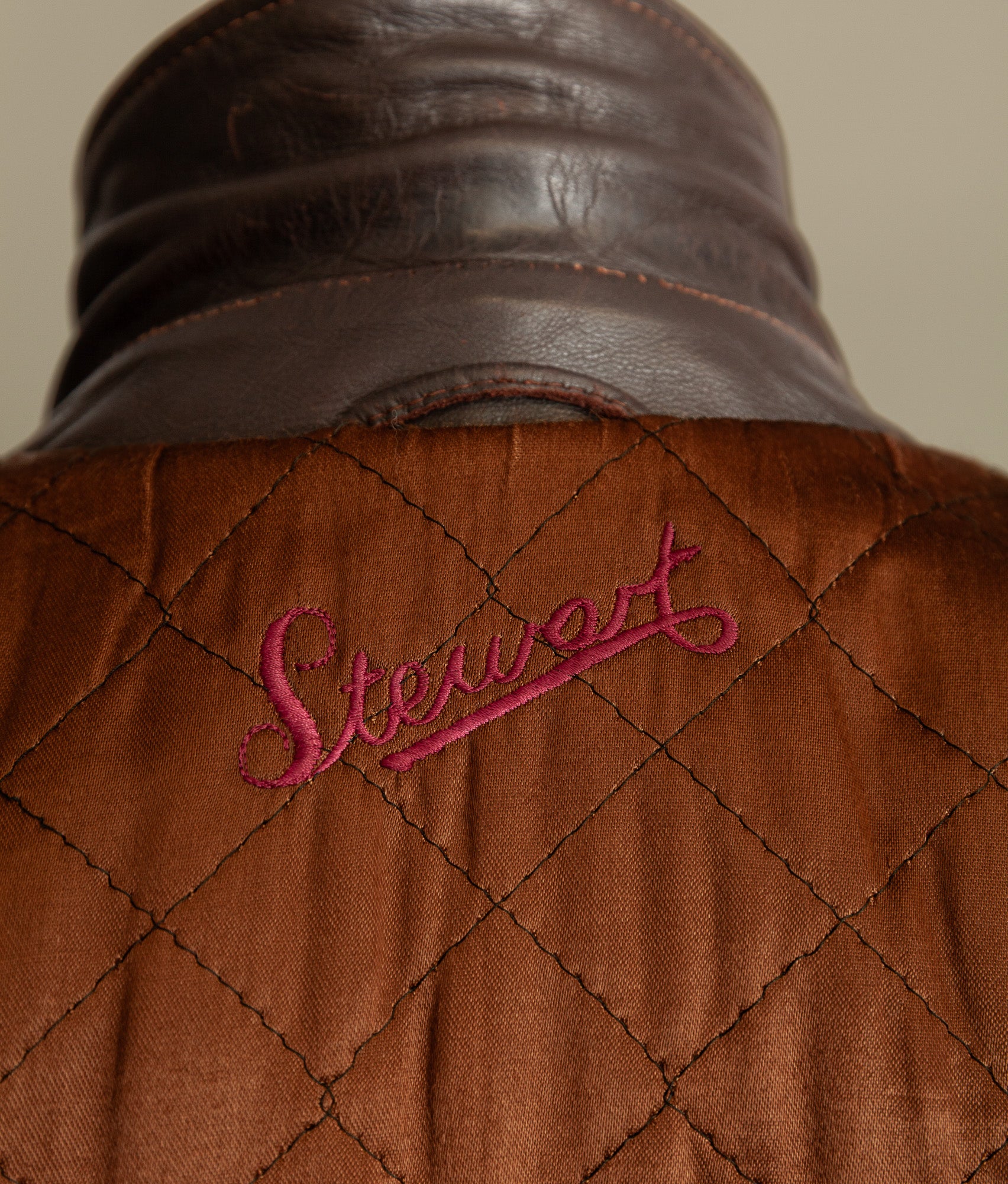 Vintage Stewart Leather Rider Jacket – Windward Style, Scettro Italy