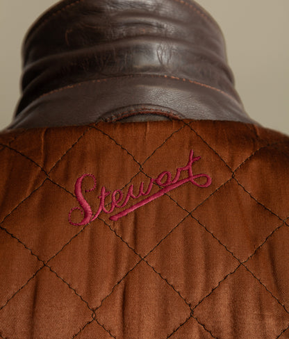 Vintage Stewart Leather Rider Jacket – Windward Style, Scettro Italy