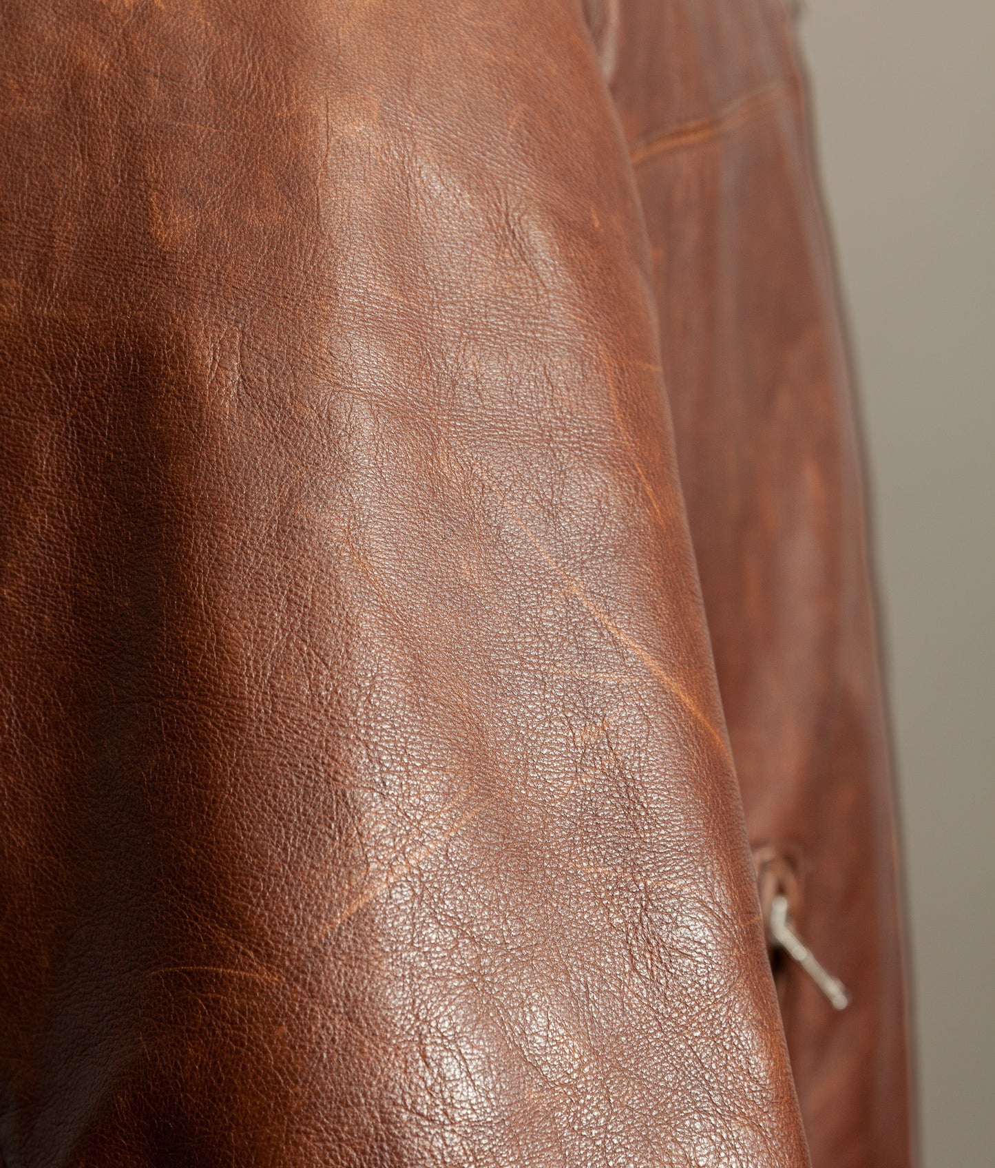 Vintage Banana Republic Leather Rider Jacket – Full Grain Cowhide 1990s