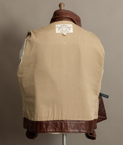 Vintage Banana Republic Leather Rider Jacket – Full Grain Cowhide 1990s