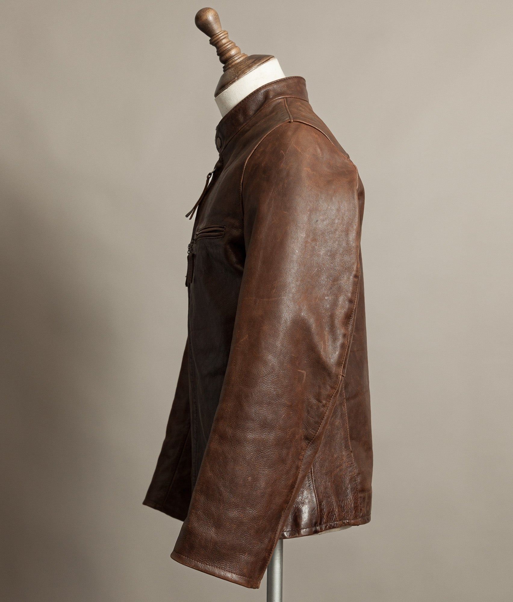 Vintage Ralph Lauren RL67 Single Rider Leather Jacket