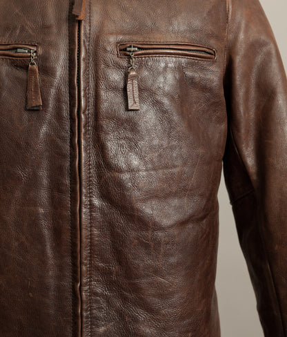 Vintage Ralph Lauren RL67 Single Rider Leather Jacket