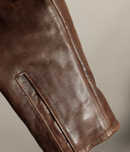 Vintage Ralph Lauren RL67 Single Rider Leather Jacket