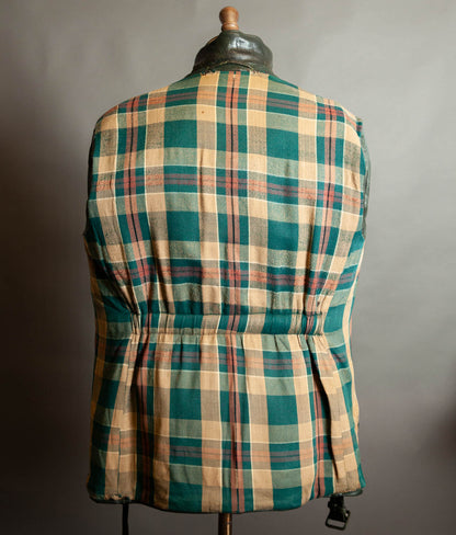 Vintage 1940s German Striwa Goatskin Leather Jacket, Belted Motoring Cut
