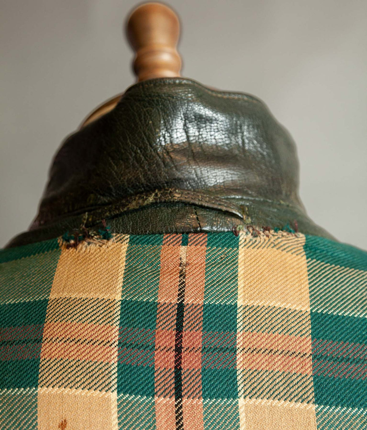 Vintage 1940s German Striwa Goatskin Leather Jacket, Belted Motoring Cut