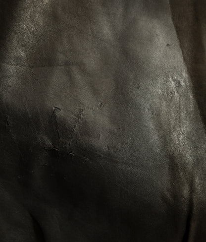 Vintage 1950s French Leather Motorcycle Jacket