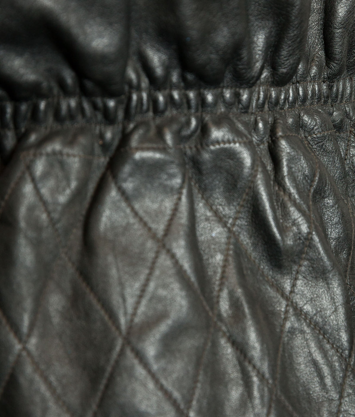Vintage 1950s German Motorrad Leather Motorcycle Jacket RIES Zip