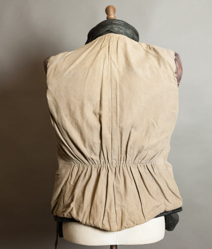 Vintage 1950s German Motorrad Leather Motorcycle Jacket RIES Zip