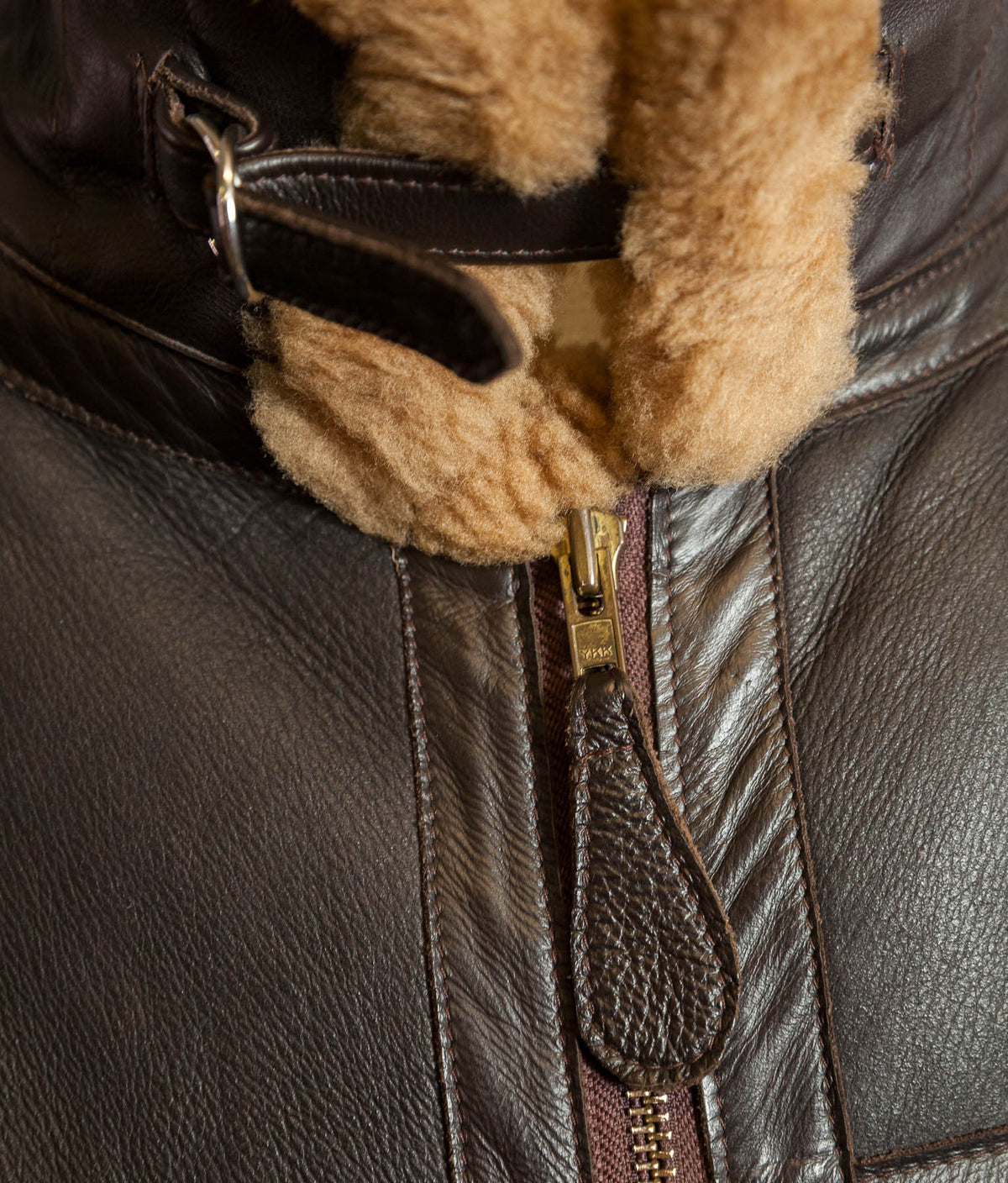 Vintage Sheepskin Shearling Flying Bomber Jacket RAF Irvin Pattern - Made in England