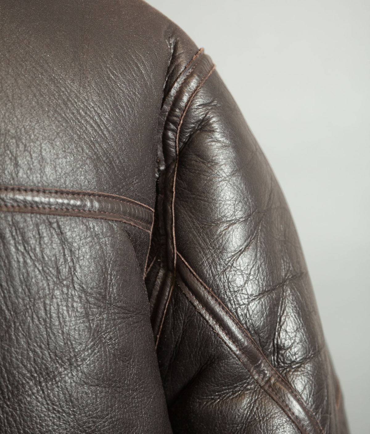 Vintage Sheepskin Shearling Flying Bomber Jacket RAF Irvin Pattern - Made in England