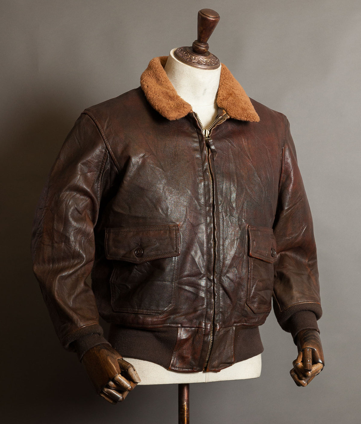 Cockpit USA G-1 Naval Aviator’s Flight Jacket Goatskin, Made in USA