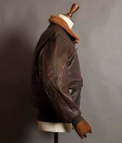 Cockpit USA G-1 Naval Aviator’s Flight Jacket Goatskin, Made in USA
