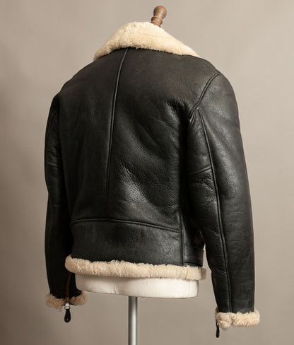 Vintage 1990s Schott Sheepskin Shearling Flying Jacket