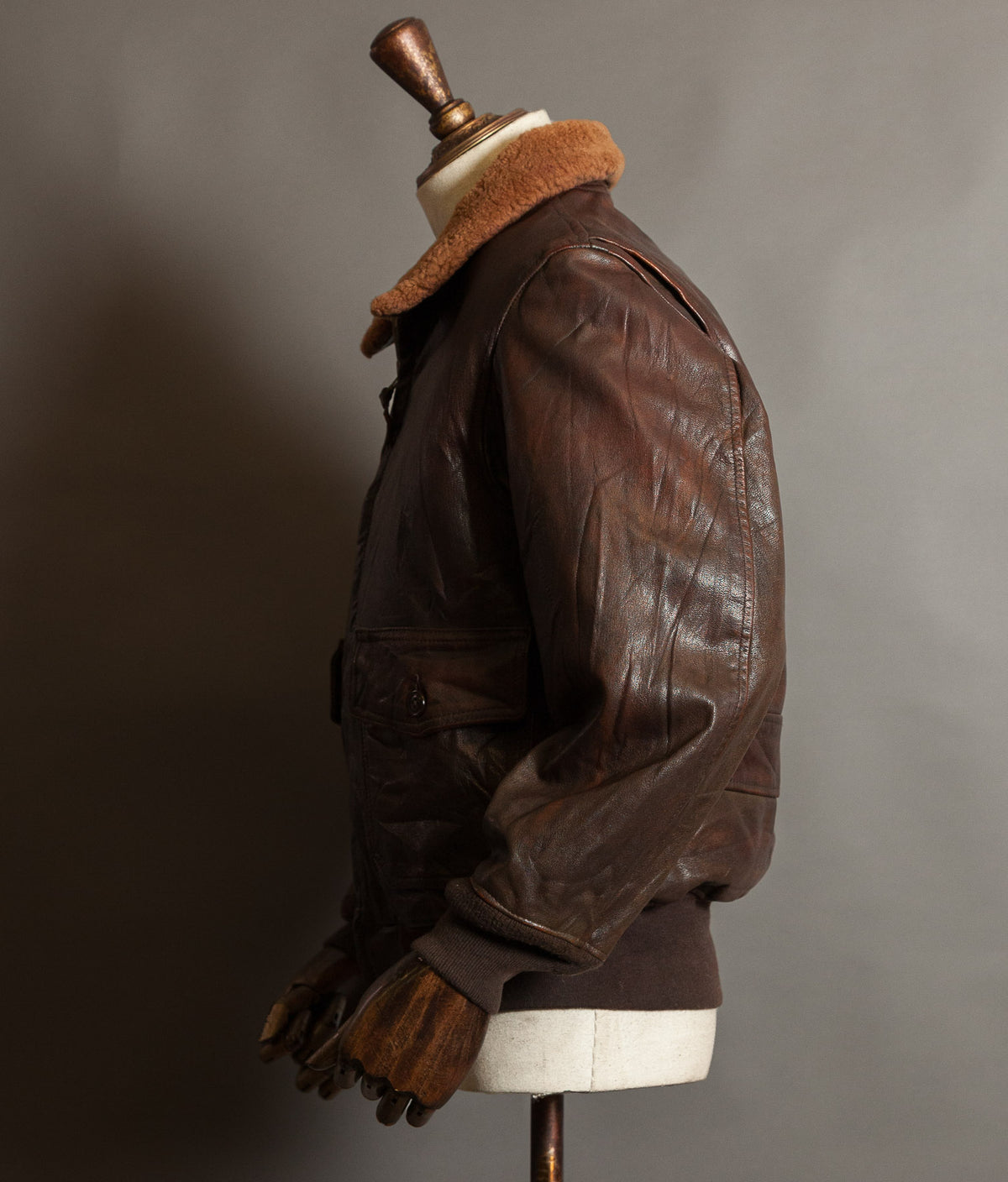 Cockpit USA G-1 Naval Aviator’s Flight Jacket Goatskin, Made in USA
