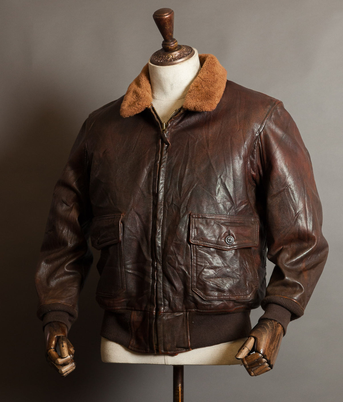 Cockpit USA G-1 Naval Aviator’s Flight Jacket Goatskin, Made in USA