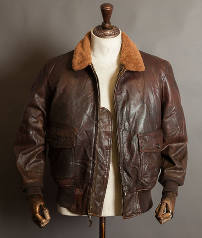 Cockpit USA G-1 Naval Aviator’s Flight Jacket Goatskin, Made in USA
