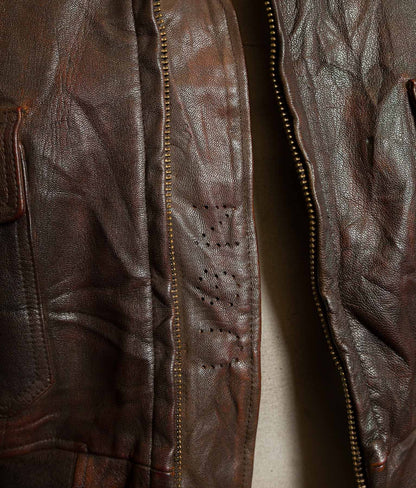 Cockpit USA G-1 Naval Aviator’s Flight Jacket Goatskin, Made in USA