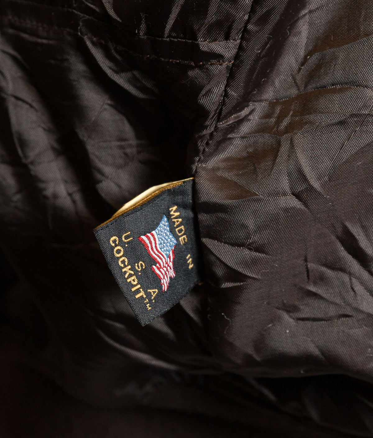 Cockpit USA G-1 Naval Aviator’s Flight Jacket Goatskin, Made in USA