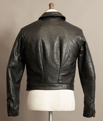 German Luftwaffe “Erich Hartmann” Flying Jacket – Eastman Leather Clothing, Black Capeskin
