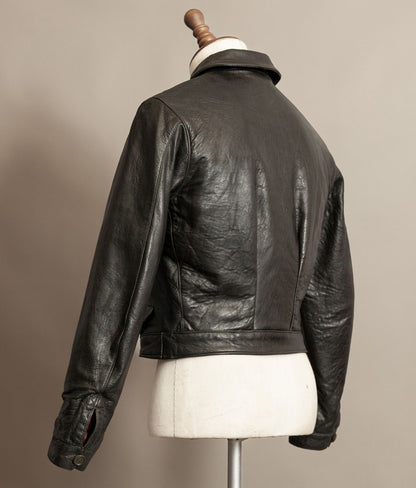 German Luftwaffe “Erich Hartmann” Flying Jacket – Eastman Leather Clothing, Black Capeskin