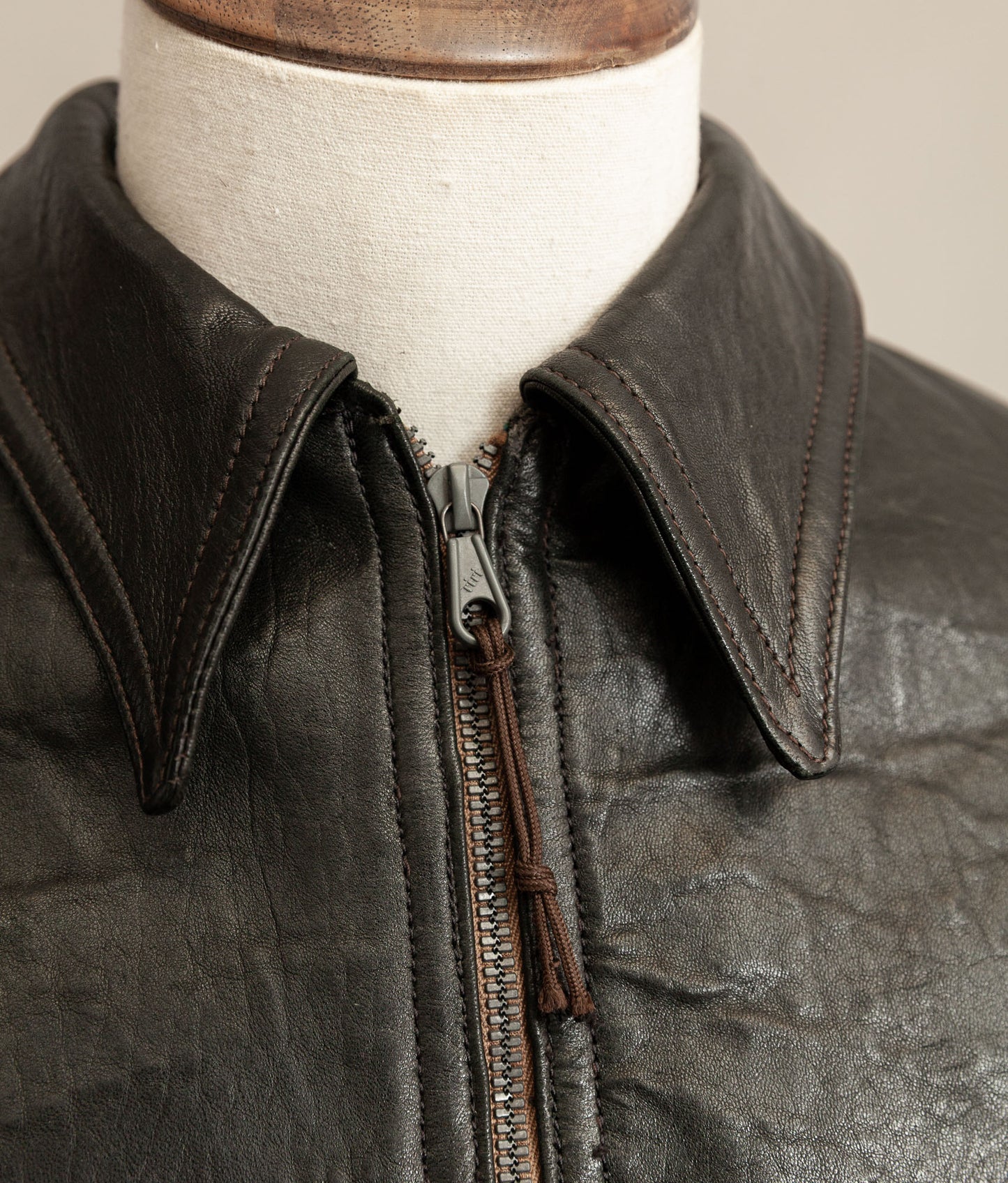 German Luftwaffe “Erich Hartmann” Flying Jacket – Eastman Leather Clothing, Black Capeskin