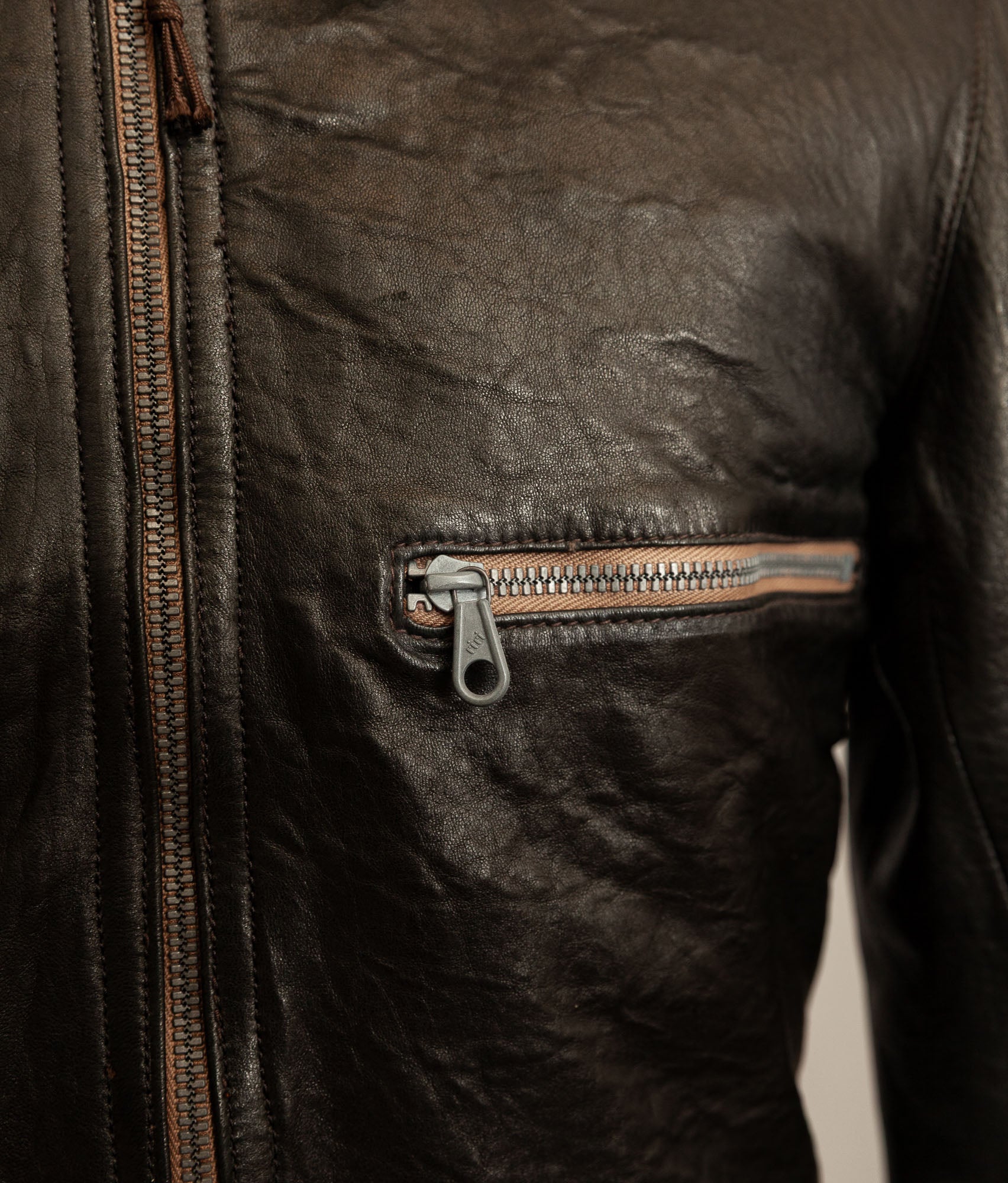 German Luftwaffe “Erich Hartmann” Flying Jacket – Eastman Leather Clothing, Black Capeskin