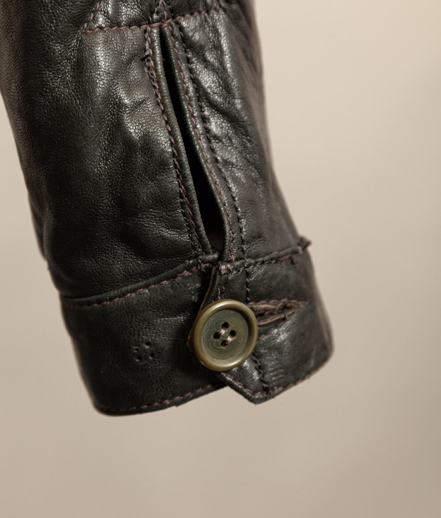 German Luftwaffe “Erich Hartmann” Flying Jacket – Eastman Leather Clothing, Black Capeskin