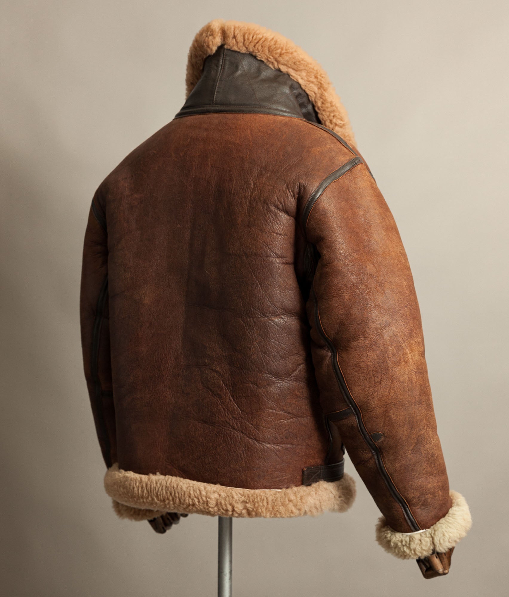 Vintage Cirrus Irvin Sheepskin Flying Jacket RAF 1940 Pattern Battle of Britain