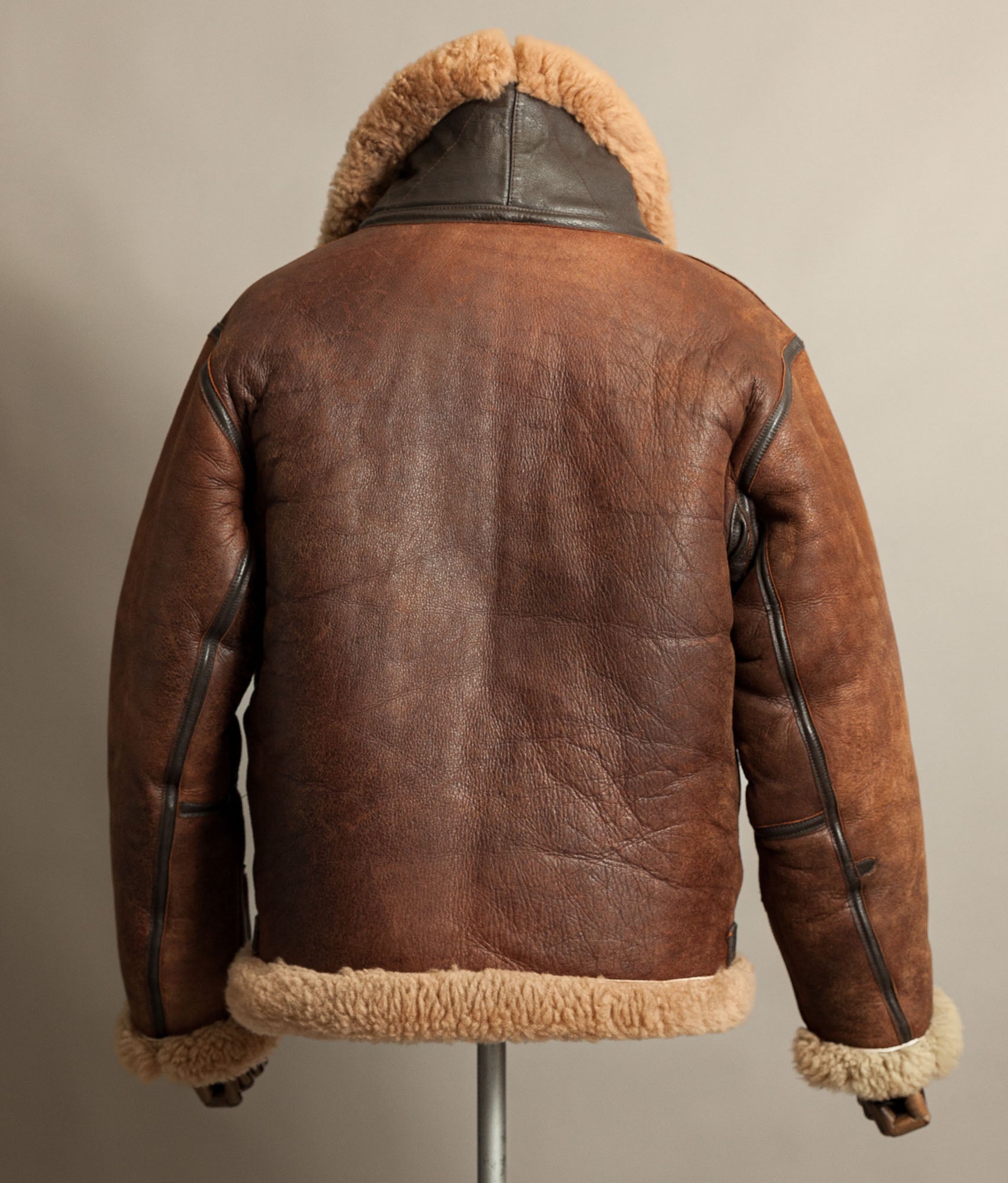 Vintage Cirrus Irvin Sheepskin Flying Jacket RAF 1940 Pattern Battle of Britain
