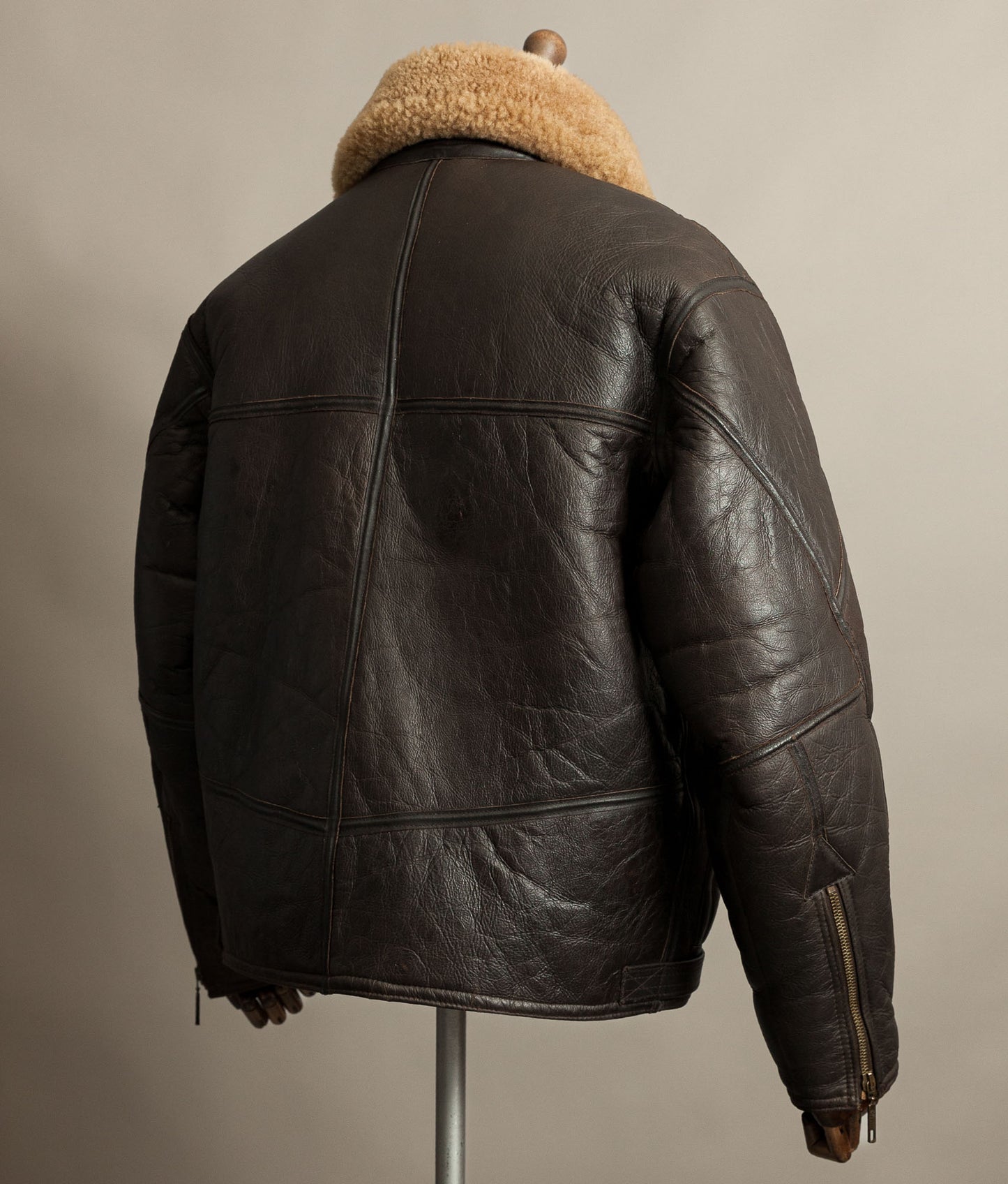 Vintage Cirrus RAF Irvin Groundcrew Sheepskin Flying Jacket