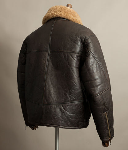 Vintage Cirrus RAF Irvin Groundcrew Sheepskin Flying Jacket