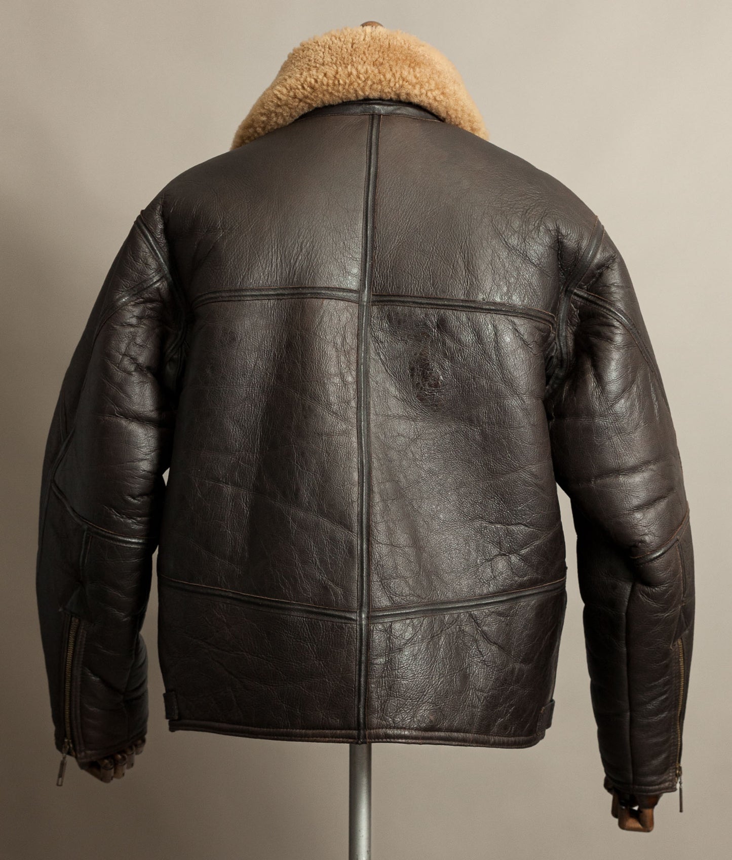 Vintage Cirrus RAF Irvin Groundcrew Sheepskin Flying Jacket