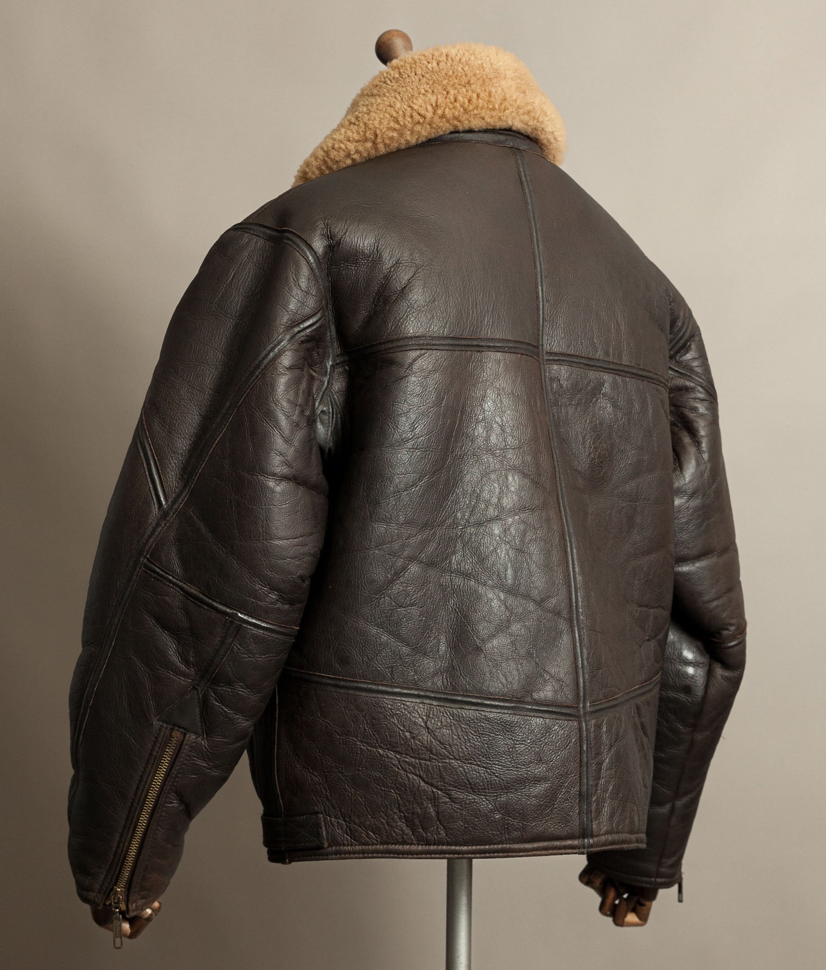 Vintage Cirrus RAF Irvin Groundcrew Sheepskin Flying Jacket